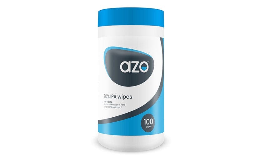 Azo Wipes 70% Alcohol Wipes (100 Wipes) First Aid