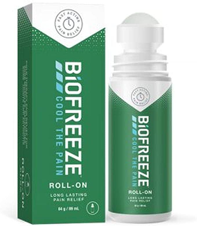 Biofreeze Cryotherapy for joint and muscle pain - Roll On (89g) First Aid