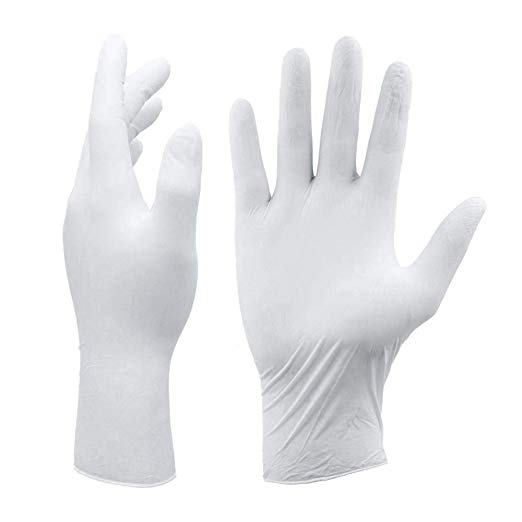 Latex Gloves - Powder Free ~ Large (100) First Aid