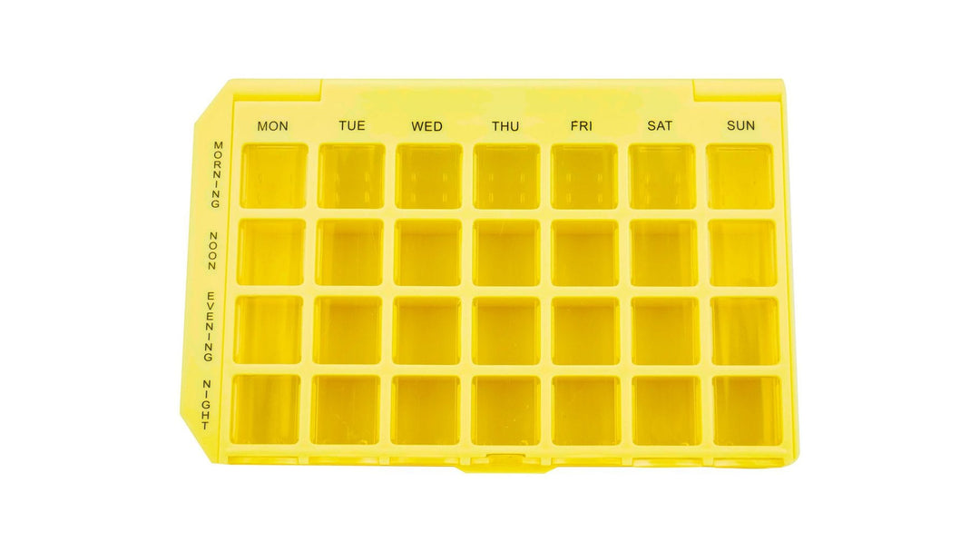 Pill Box - Large Multi-Dose Weekly Dispenser ~ Shantys Pillmate First Aid