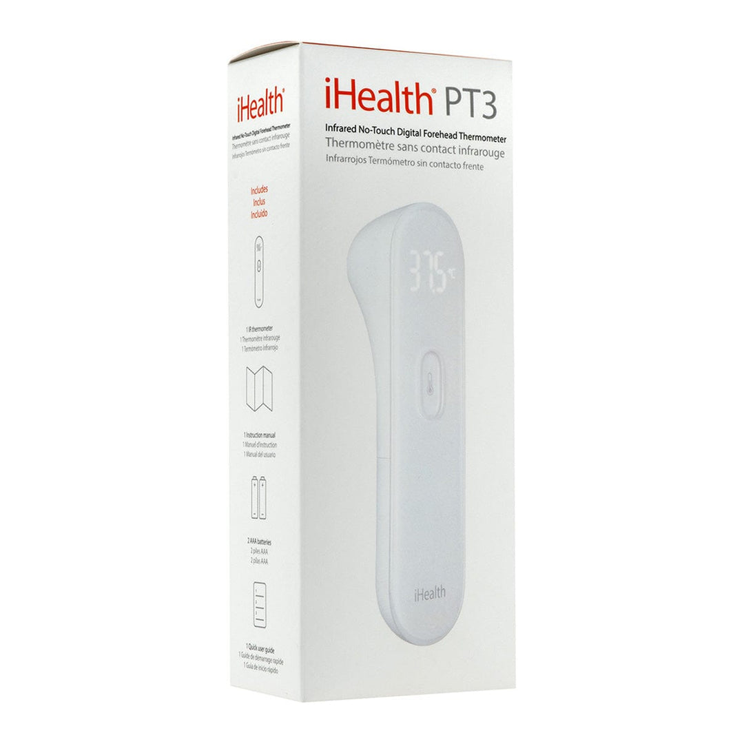 Thermometers - Non Touch Infra Red ~ iHealth PT3 First Aid