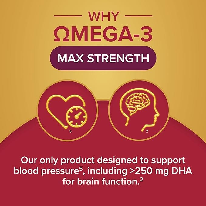 Seven Seas Omega 3 Fish Oil Max Strength 30 Fish Oils