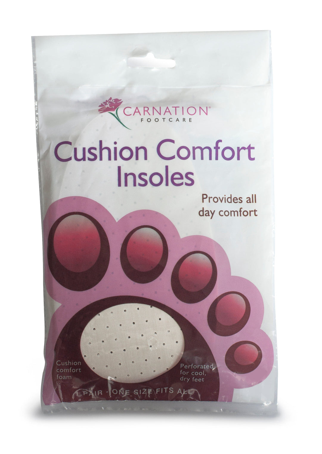 Carnation - Cushion Comfort Insoles Footcare