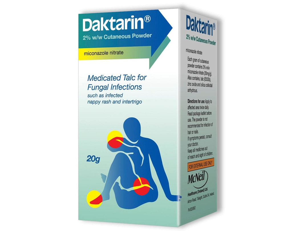 Daktarin Miconazole Antifungal Powder (20g) Footcare PA0330/048/002