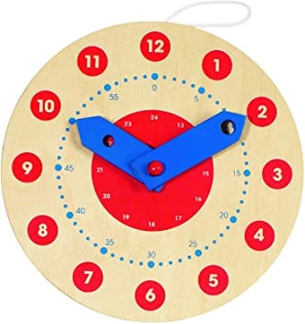 Goki - Learn the Time Toy Clock For Children