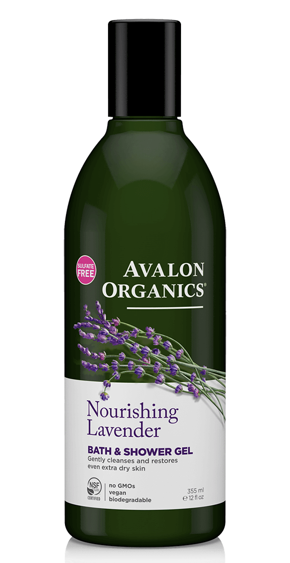 Avalon Organics Nourishing Lavender - Bath & Shower Gel (355ml) Haircare