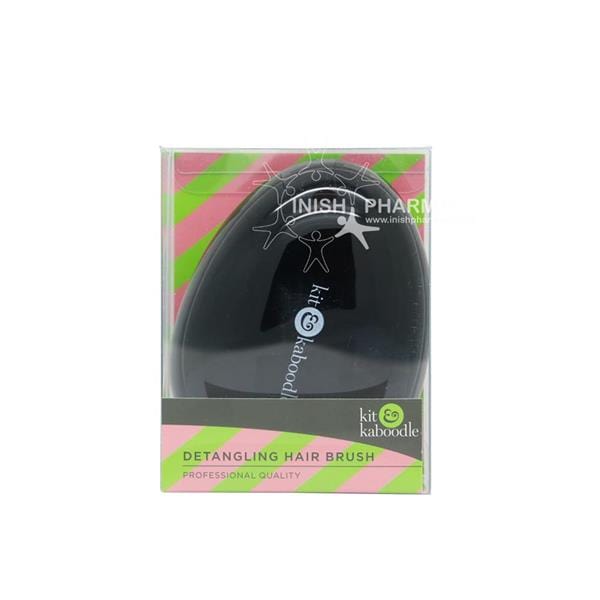 Kit & Kaboodle Detangle Hair Brush Black HAIRCARE Kit & Kaboodle Detangle Hair Brush Black