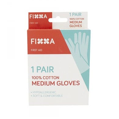 Cotton Gloves - Medium ~ Fixxa Hands and Nails