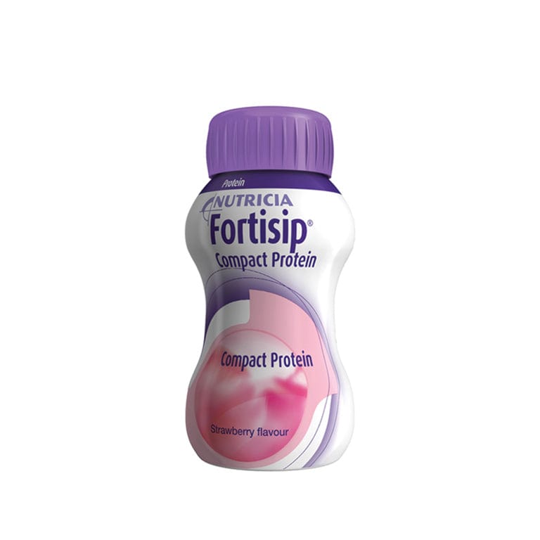 Fortisip Compact Protein - Strawberry (4x125ml) Health Food
