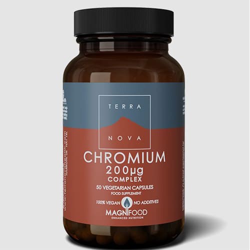 Terranova Chromium 200µg (50) Heart Health