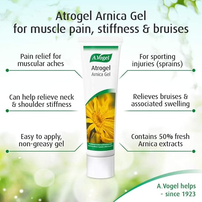 A Vogel Atrogel Arnica Gel (100ml) Herbal Remedies A Vogel - Atrogel Arnica Gel (100ml)