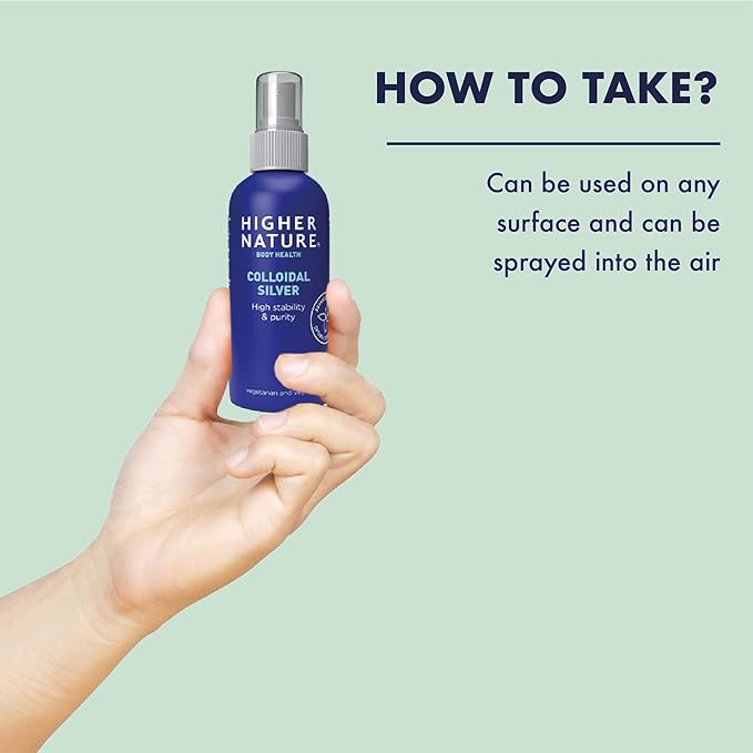 Higher Nature Colloidal Silver (100ml)