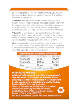 Active Immune Capsules (30) Immune System Active Immune Capsules (30)