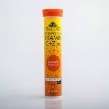 Beeline 1,000mg of Vitamin C & Zinc Effervescent (20) Immune System
