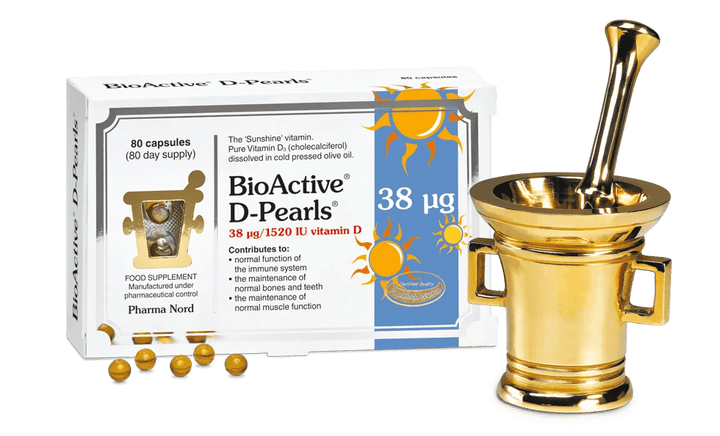 BioActive Vitamin D Pearls 38mcg 1,520IU (80) Immune System