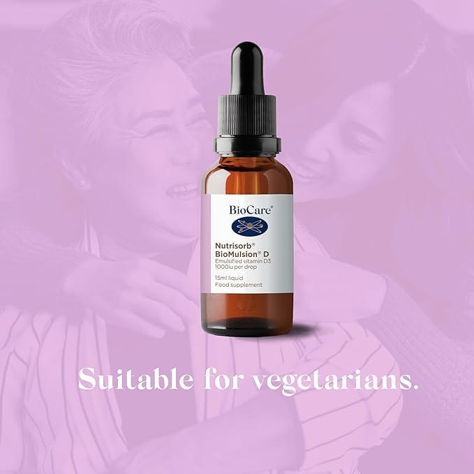Nutrisorb BioMulsion D | Biocare (15ml) Immune System