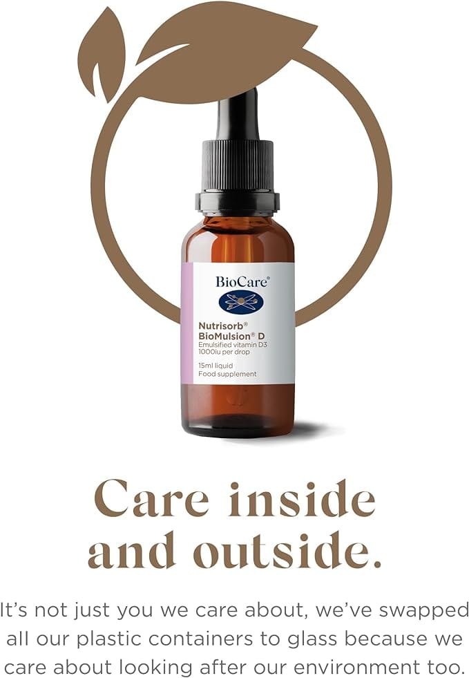 Nutrisorb BioMulsion D | Biocare (15ml) Immune System