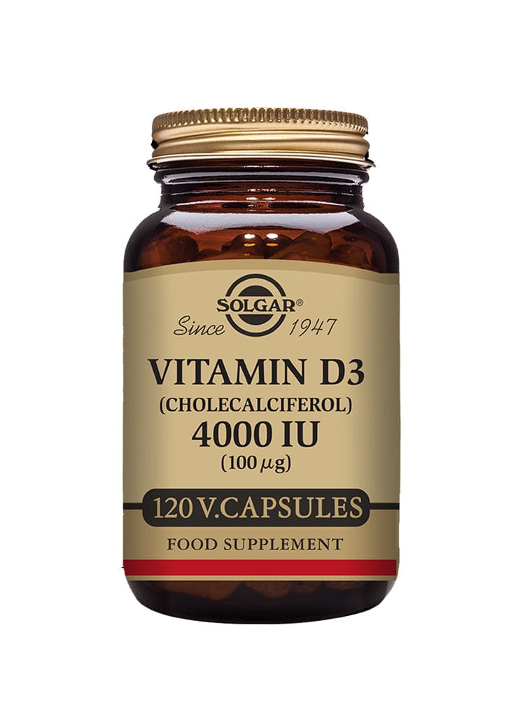 Solgar Vitamin D3 4000IU Capsules (120) Immune System