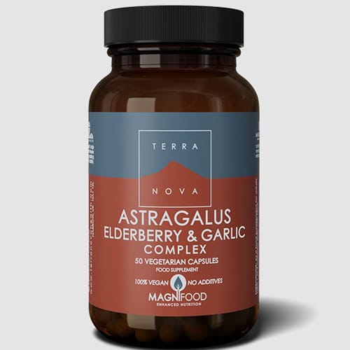 Terranova Astragalus, Elderberry And Garlic (50) Immune System