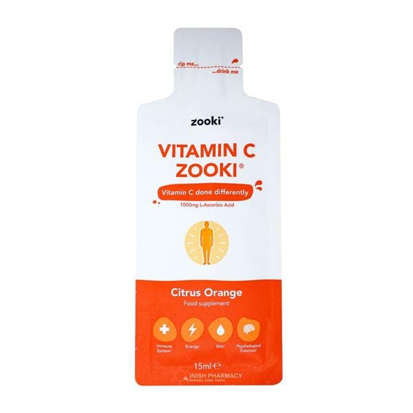 Your Zooki Vitamin C 1000mg (15ml x 60) Bundle (2 months) Immune System