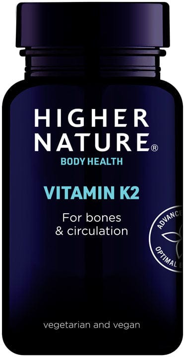 Higher Nature Vitamin K2 (60) Joints and Bones