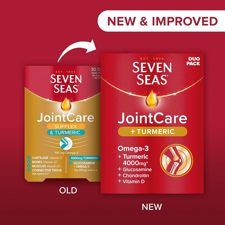 Seven Seas Jointcare Supplex and Turmeric (30 Day) Joints and Bones