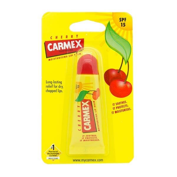 Carmex Lip Balm Cherry Tube SPF15 10g LIP CARE Carmex Lip Balm Cherry Tube SPF15 10g
