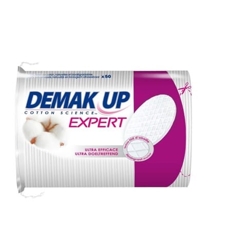 DeMak Up Expert Cotton Pads Large (50) Make Up Accessories