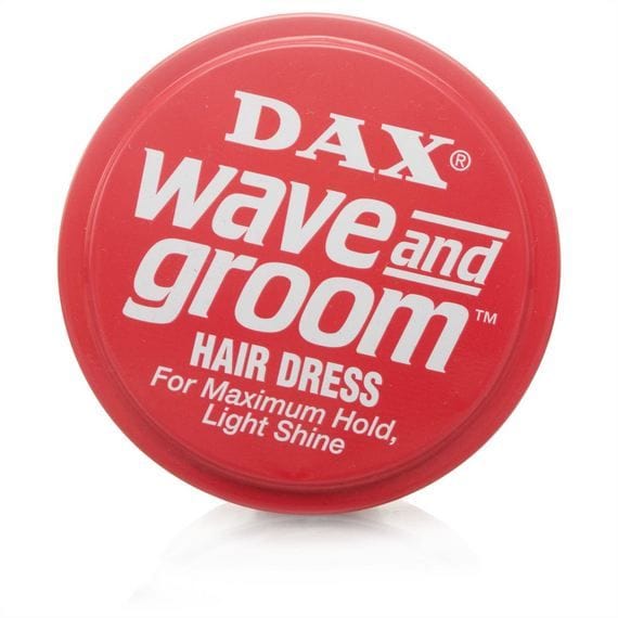 Dax Hair Wax Red - Wave and Groom (99g) Mens Toiletries
