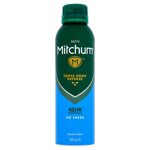 Mitchum Men 48 Hour Protection Ice Fresh Aerosol (200ml) Mens Toiletries