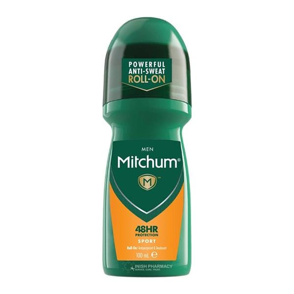 Mitchum Men Advanced Sport Roll On 100ml Mens Toiletries Mitchum Men Advanced Sport Roll On 100ml