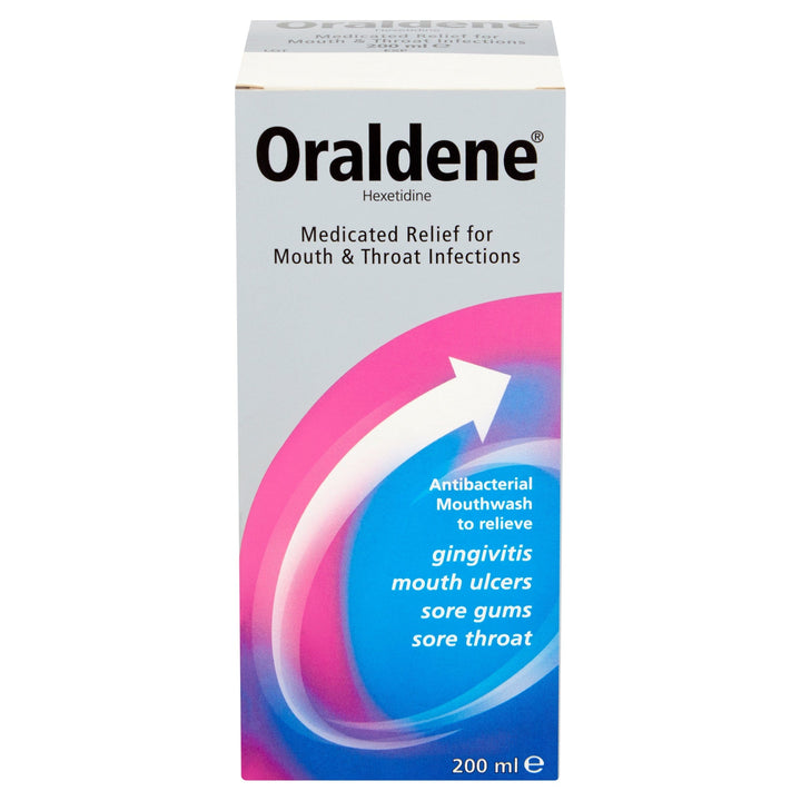 Oraldene Antibacterial Mouthwash Original (200ml) Mouth Care PA0330/024/001