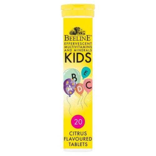 Beeline Kids Multivitamins + Minerals Effervescent Tablets 20 Multi Vitamins Beeline Kids Multivitamins + Minerals Effervescent Tablets 20