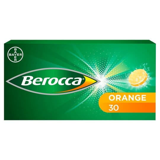 Berocca Energy Effervescent MultiVitamin Orange (30) Multi Vitamins