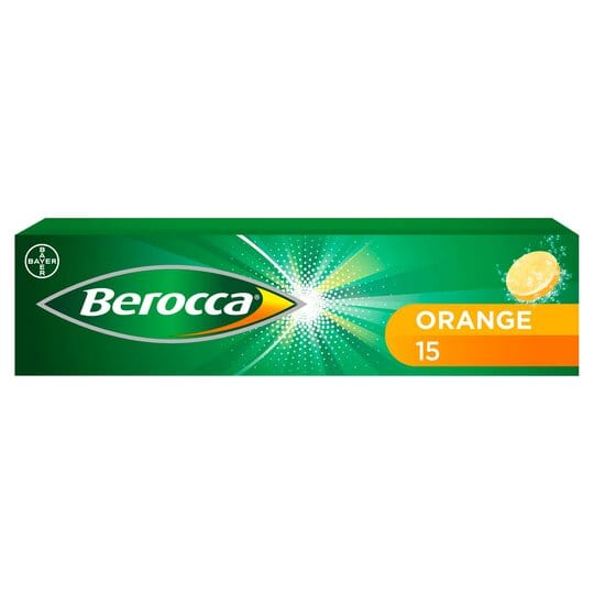 Berocca Energy Effervescent Tablets (15) Multi Vitamins