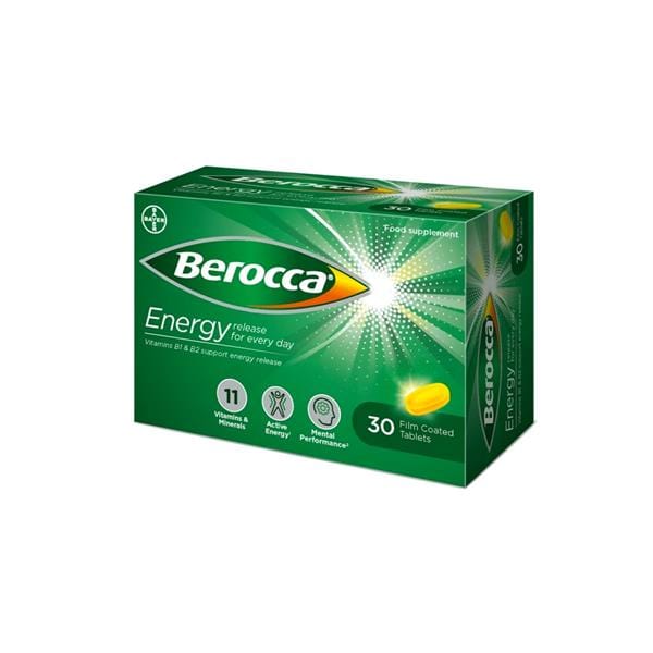Berocca Energy Tablets (30) Multi Vitamins
