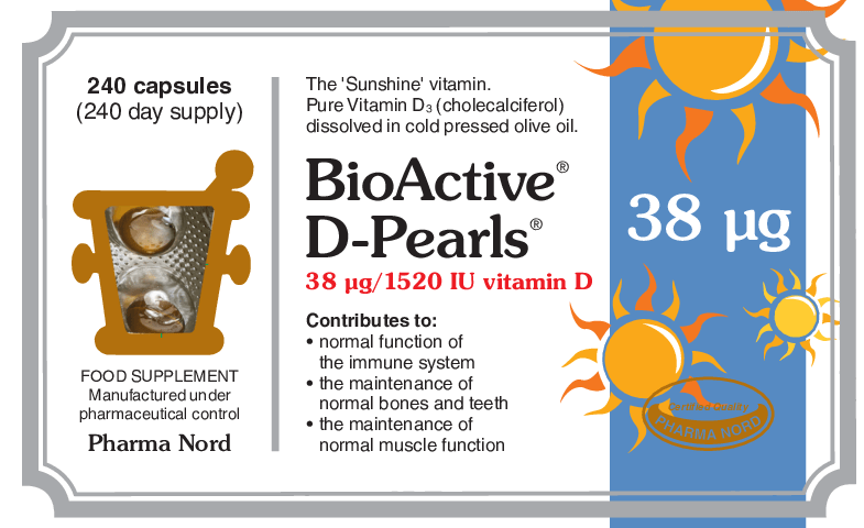 BioActive Vitamin D Pearls 1,520IU (240) Multi Vitamins