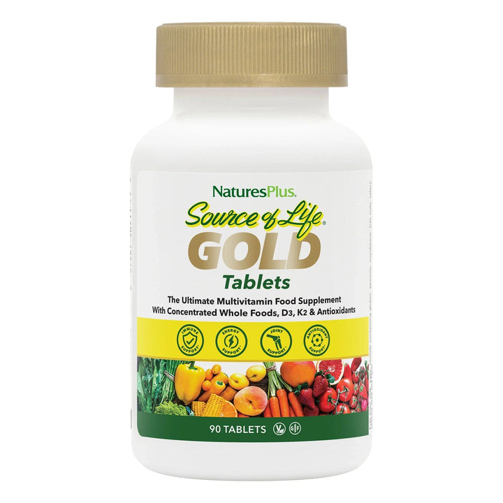 Natures Plus Source Of Life GOLD Tablets 90 Multi Vitamins Natures Plus Source Of Life GOLD Tablets 90