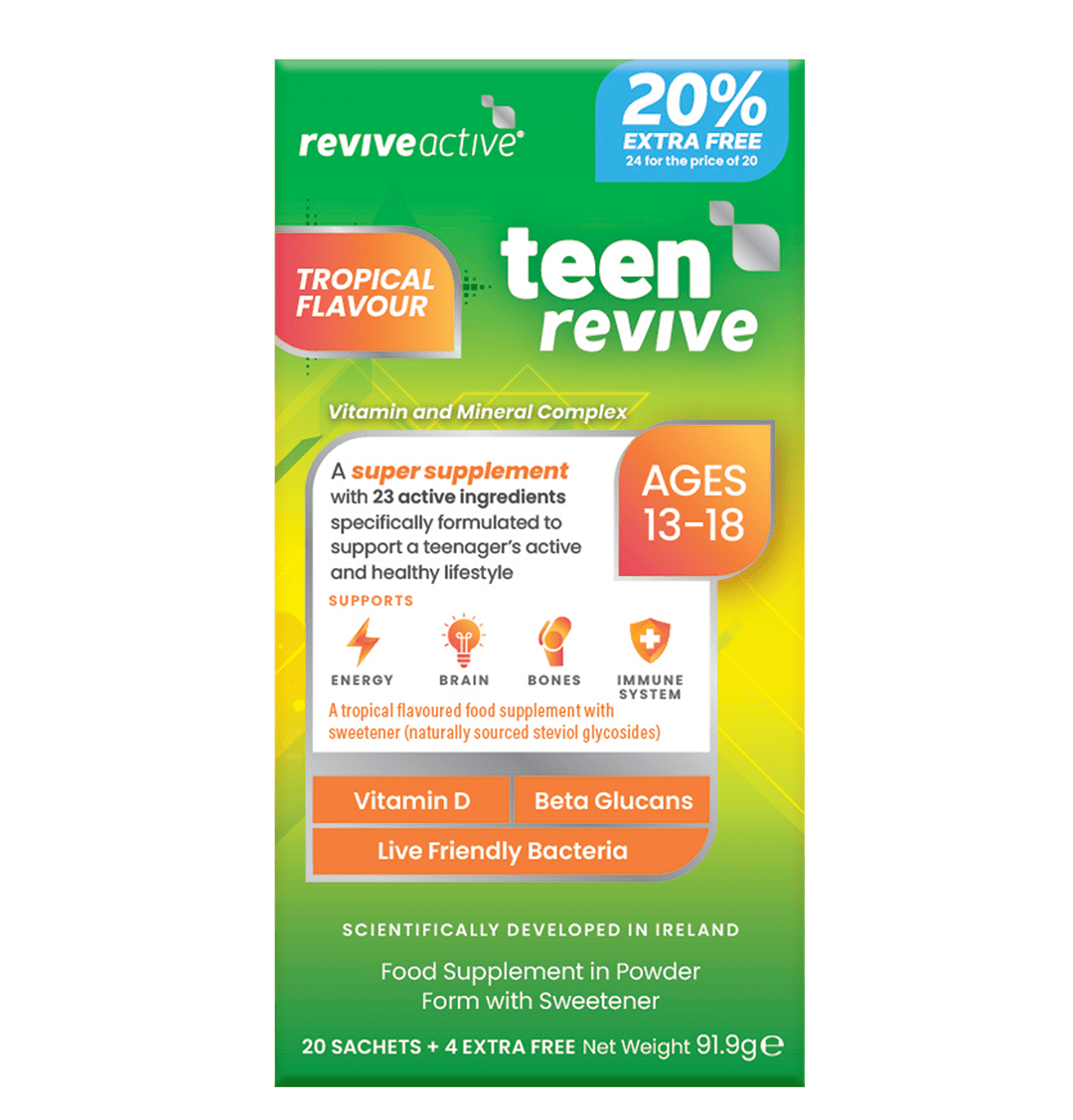 Revive Active Teen Revive with 20% Extra Free (20&4) Multi Vitamins Revive Active Teen Revive with 20% Extra Free (20&4)