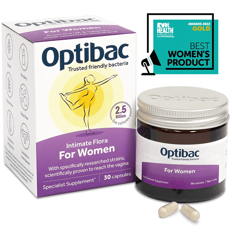 Optibac Probiotics For Women Intimate Flora (30) Probiotics