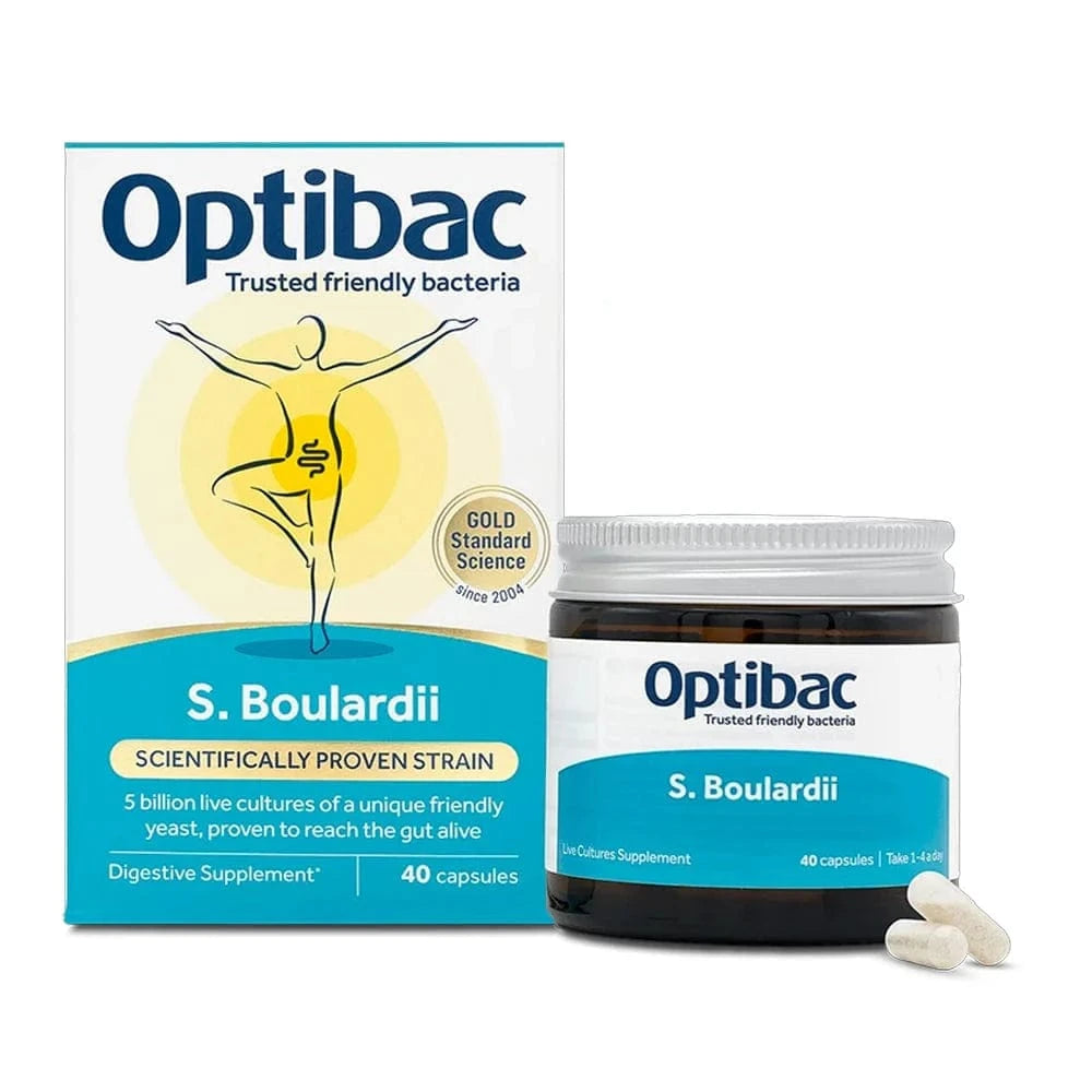 Optibac Probiotics Saccharomyces Boulardi (40) Probiotics Optibac Probiotics Saccharomyces Boulardi (40)