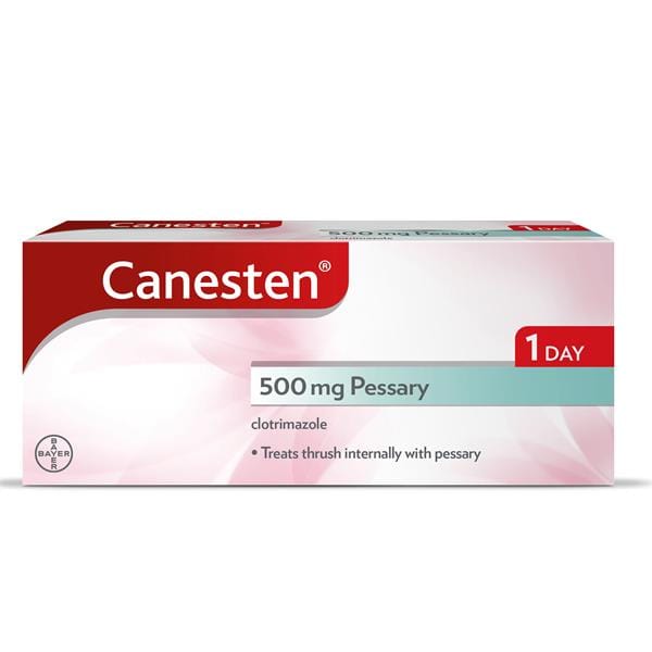 Canesten 500mg Clotrimazole Pessary Sensitive Conditions
