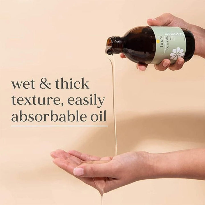 Fushi Organic Castor Oil 250ml Skin Care