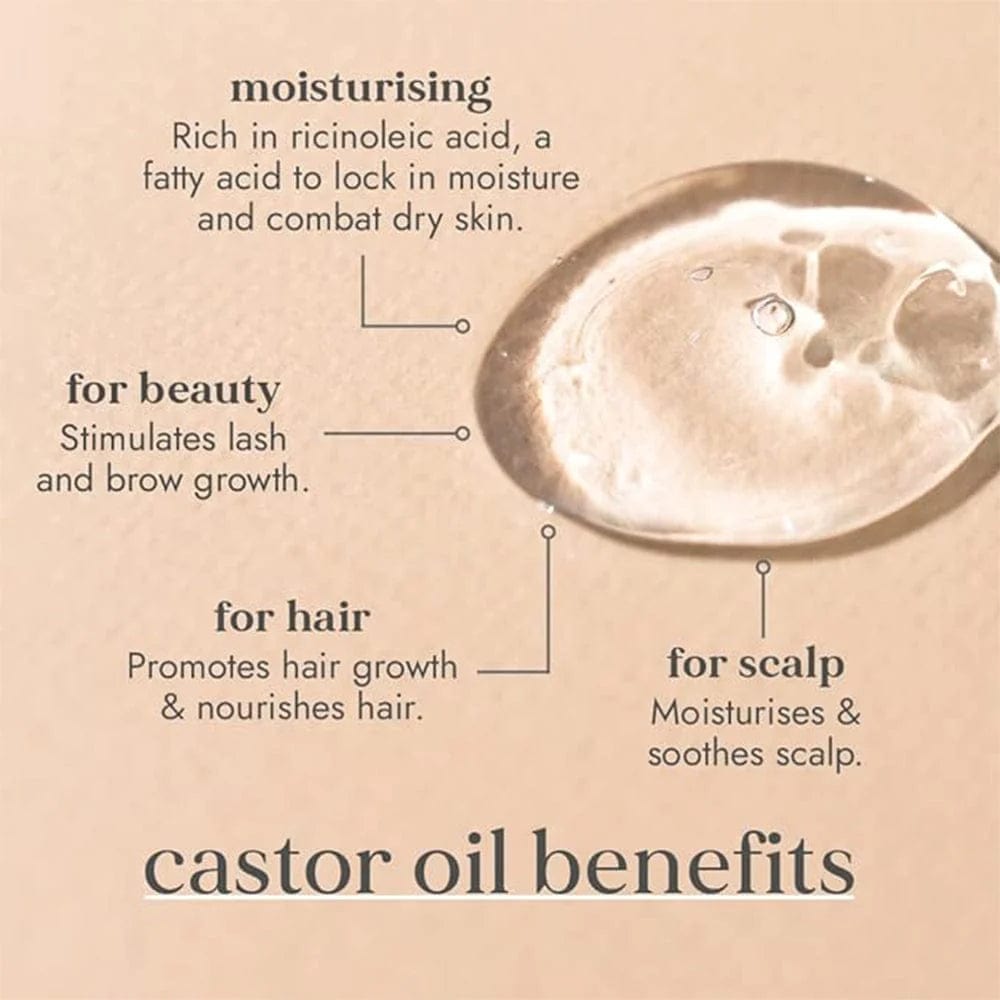 Fushi Organic Castor Oil 250ml Skin Care