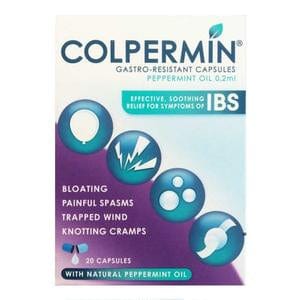 Colpermin IBS Relief Peppermint Oil Capsules (20 ) Stomach and Bowels PA0330/034/001