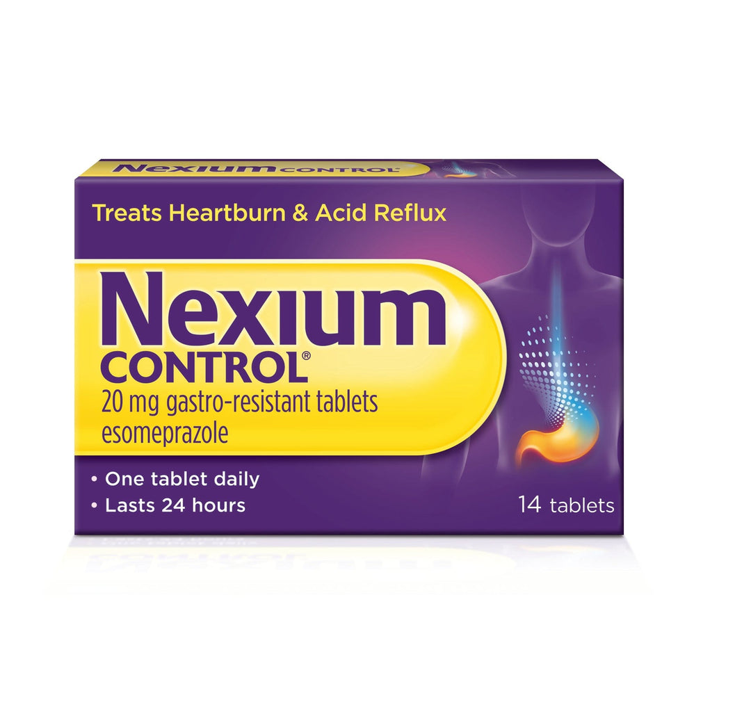 Nexium Control Esomeprazole Tablets (14) Stomach and Bowels EU/1/13/860/002