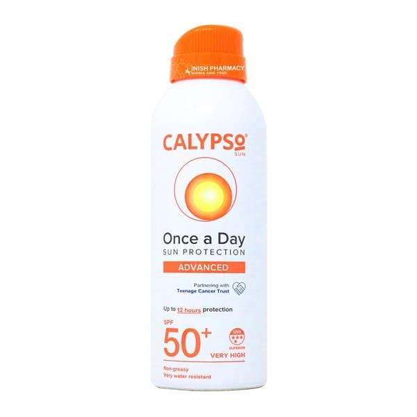 Calypso Once A Day Sun Spray SPF50 150ml SUN CARE Calypso Once A Day Sun Spray SPF50 150ml