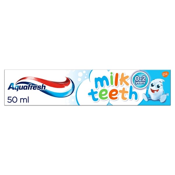 Aquafresh - Milk Teeth Toothpaste 0-2 Years (50ml) Toiletries and Accessories