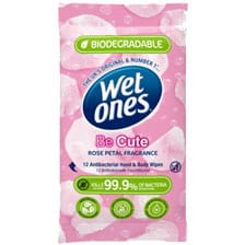 Wet Ones Be Cute Travel Antibacterial Wipes - 12 Wipes Toiletries Wet Ones Be Cute Travel Antibacterial Wipes - 12 Wipes