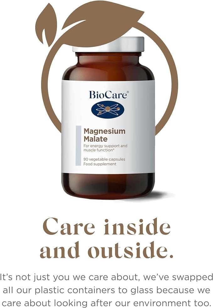 Magnesium Malate Biocare (90cps) Vitamins & Supplements